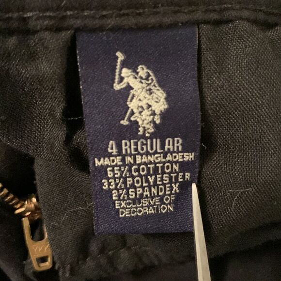 US Polo Assn High Skinny Black Jeans Size 4 - Picture 12 of 15